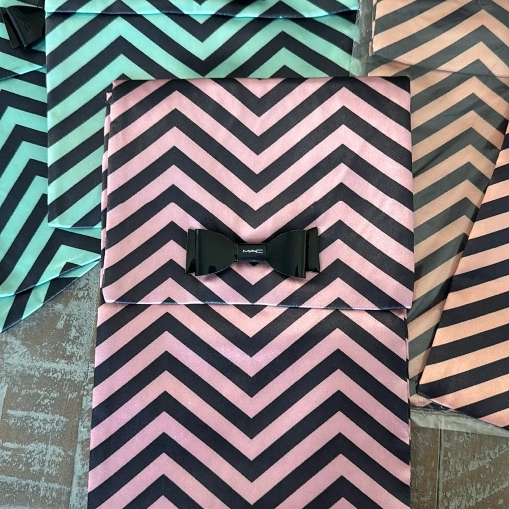 MAC Chevron Christmas Collection Gift bags